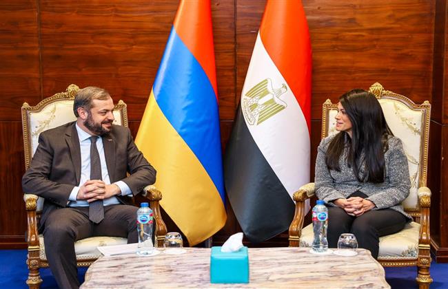 وزيرة التخطيط تعقد جلسة مباحثات مع وزير الاقتصاد الأرميني