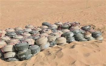 "مسام": انتزاع 924 لغمًا حوثيًا من الأراضي اليمنية خلال أسبوع