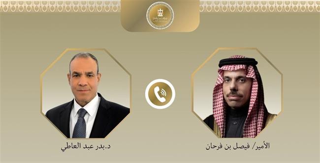 وزير الخارجية يبحث هاتفيًا مع نظيره السعودي مستجدات الأوضاع في غزة والسودان