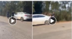 ضبط متهمين بالتعدي على مالك أرض بالبحيرة وتحطيم سيارته