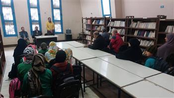 مكتبة صلاح شريت بريفا تعقد ندوة مكتبية حول " اليوم العالمي للتضامن الإنساني" 