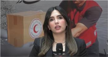 الهلال الأحمر يكثف جهوده المستمرة لتقديم مساعدات إغاثية لسكان قطاع غزة