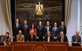 رئيس الوزراء يشهد توقيع بروتوكولي تعاون بشأن تدقيق وتوحيد أرقام الصادرات والواردات المصرية 