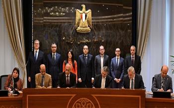 رئيس الوزراء يشهد توقيع بروتوكولي تعاون بشأن تدقيق وتوحيد أرقام الصادرات والواردات المصرية 