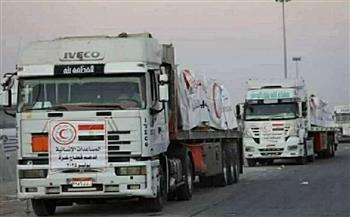 مصر تواصل تقديم المساعدات الإنسانية والإغاثية العاجلة إلى قطاع غزة