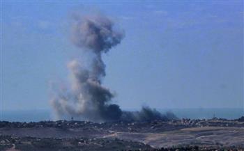 الطيران الحربي الإسرائيلي يقصف مناطق في بلدة حومين وإقليم التفاح جنوبي لبنان 