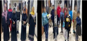 الداخلية تضبط شبكة استغلال أطفال في التسول وبيع السلع بالقاهرة والجيزة 
