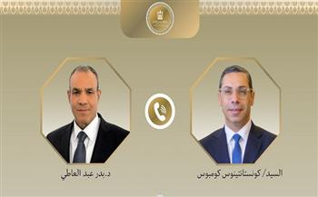 وزير الخارجية ونظيره القبرصي يثمنان العلاقات التاريخية والوثيقة بين البلدين