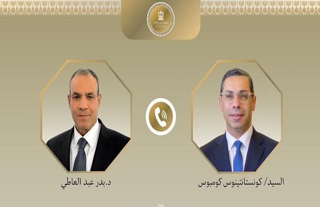 وزير الخارجية ونظيره القبرصي يثمنان العلاقات التاريخية والوثيقة بين البلدين