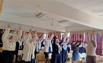 ثقافة الدقهلية تنظم محاضرة عن أهمية الألعاب الرياضية لصحة المرأة بالمطرية