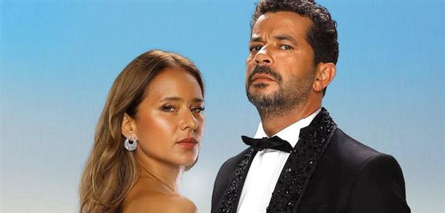 نيللي كريم وشريف سلامة في بوستر ثنائي لجوازة ولا جنازة 