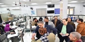 محافظ الفيوم يتفقد المركز التكنولوجي وعددًا من مشروعات الخطة الاستثمارية بأبشواي