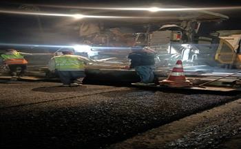 محافظ القليوبية يتابع أعمال رصف شارع امتداد أحمد حلمي بغرب شبرا الخيمة