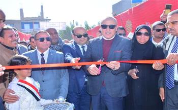 محافظ الأقصر يفتتح 3 محطات رفع صرف صحي بمركز أرمنت ضمن مبادرة حياة كريمة