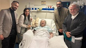 أول ظهور للفنان محي إسماعيل في العناية المركزة رفقة ابن شقيقه المخرج أشرف فايق 