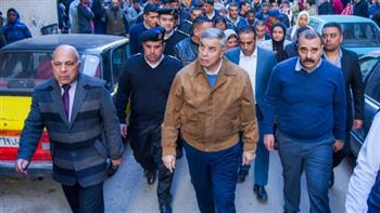 محافظ الإسكندرية يتفقد المراحل النهائية لإزالة سوق زعربانة وفتح محاور مرورية بحي شرق