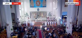 توافد واسع للمصلين للاحتفال بعيد الميلاد المجيد في كنيسة سانت فاتيما