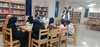 حوار ثقافي ومجموعة محاضرات بمكتبة البحر الأعظم الثقافية