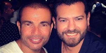 عمرو يوسف عن الهضبة: دمه خفيف جدًا.. واعتبره أخ لي