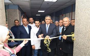 محافظ الجيزة يفتتح قسم رعاية المخ والأعصاب بمستشفى الوراق المركزي