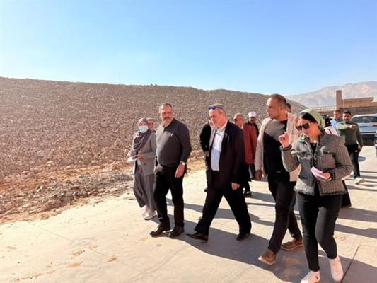 رئيس مياه القناة يتابع سير الاعمال بمحطة معالجة عتاقه بمحافظة السويس 