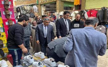 محافظة الدقهلية يتفقد "سوق التجار" ومخبز سوق الجملة بالمنصورة