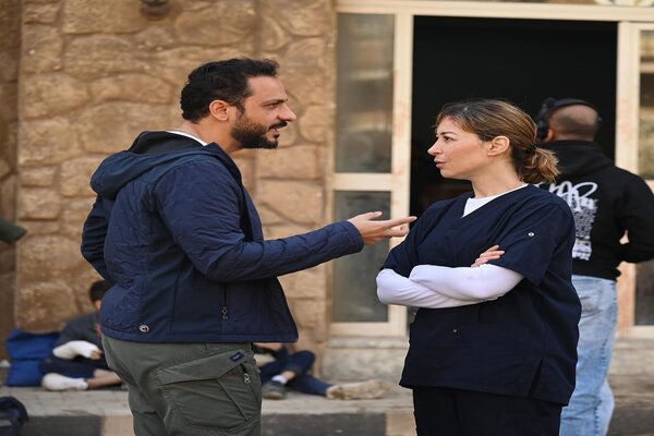 لقطات من كواليس "تحت الحصار" المقرر عرضه في رمضان 