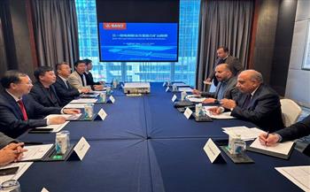 وزير الكهرباء يبحث مع شركات صينية التعاون في مجالات الطاقة المتجددة 