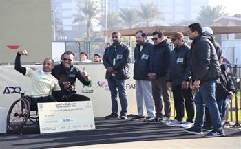 القومي للاعاقة يهنىء أبنائه من ذوي الهمم لفوزهم بجوائز ماراثون زايد الخيري