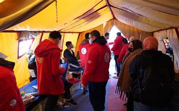 فرق طوارئ الهلال الأحمر المصري تنتشر للتأمين الطبي لماراثون «زايد الخيري» بمشاركة 60 ألف متسابق 