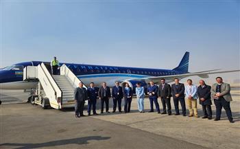 مطار القاهرة الدولي يستقبل أولى رحلات الطيران العارض لشركة طيران أذربيجان