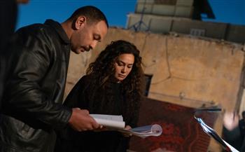 يُعرض على قنوات "المتحدة".. لقطات من كواليس "مناعة" لهند صبري المقرر عرضه في رمضان 