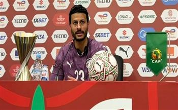 كأس أمم افريقيا .. محمد الشناوي: جائزة رجل المباراة تتويج لمجهود اللاعبين