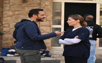 لقطات من كواليس "تحت الحصار" المقرر عرضه في رمضان 