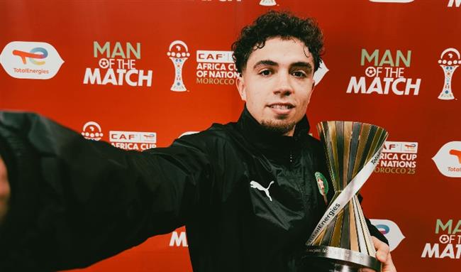 كأس أمم أفريقيا.. نائل العيناوي رجل مبارة المغرب ومالي
