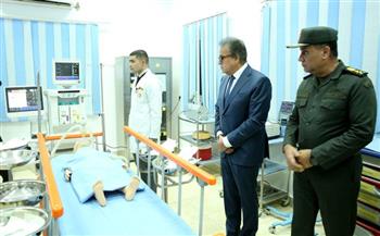 كلية الطب بالقوات المسلحة تستقبل د.خالد عبد الغفار نائب رئيس مجلس الوزراء للتنمية البشرية وزير الصحة والسكان 