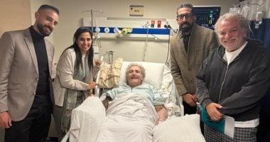 تحسن كبير في الحالة الصحية للفنان محيي إسماعيل 