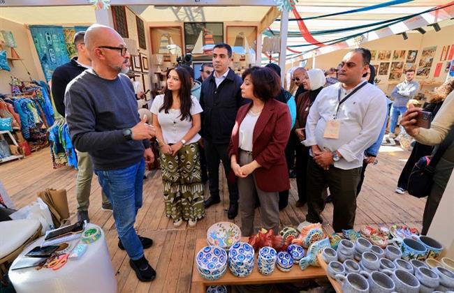 بمشاركة أكثر من 70 عارضًا.. افتتاح معرض «ديارنا للحرف اليدوية» بالجونة