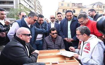 وزير الشباب ومحافظ القاهرة يشهدان ختام نهائي دوري القهاوي للطاولة والدومينو 2025