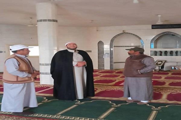 مدير أوقاف شمال سيناء يُجري جولة مفاجئة لمساجد وسط سيناء 