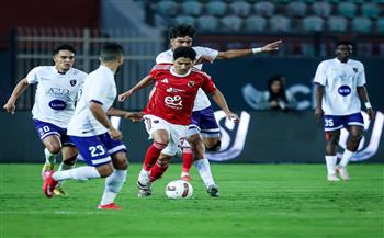 كأس مصر.. الأهلي يتقدم على المصرية للاتصالات بهدف في 75 دقيقة 