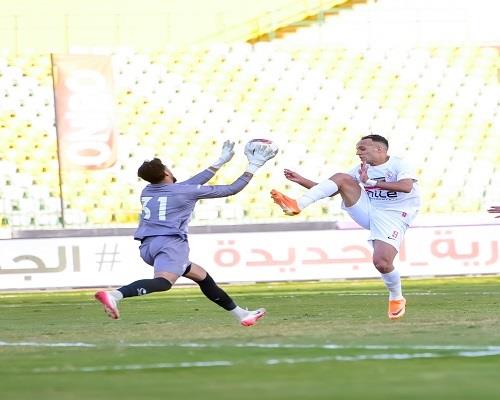 كاس مصر..75.. الزمالك يواصل التقدم على بلدية المحلة بهدف