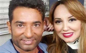 عمرو سعد يهنيء زوجته شيماء فوزي بكتابها الجديد