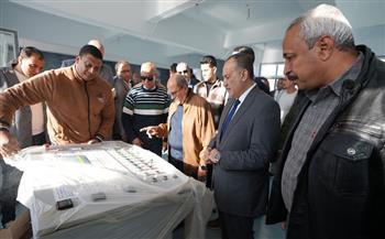 محافظ أسيوط ورئيس الشركة القابضة للمياه يتفقدان توسعات محطة مرشحة أبوتيج ضمن مشروعات حياة كريمة