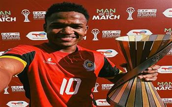 كأس أمم أفريقيا.. كاتامو يفوز بجائزة رجل مباراة موزمبيق والجابون