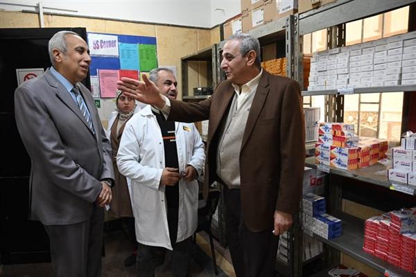 محافظ الغربية يتفقد عيادة "ابن سينا" للتأمين الصحي بمدينة المحلة الكُبرى 