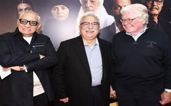 بحضور أبطاله.. النجوم يحتفلون بالعرض الخاص لفيلم" الملحد" 