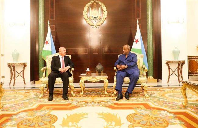 رئيس جيبوتي يستقبل كامل الوزير وممثلي وفد شركات القطاع العام والخاص المصري