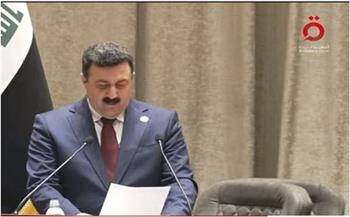 الأمين العام لمجلس النواب العراقي يعلن بدء جلسة البرلمان بدورته السادسة