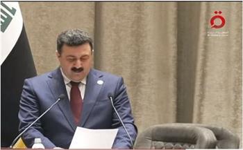 الأمين العام لمجلس النواب العراقي يعلن بدء جلسة البرلمان بدورته السادسة